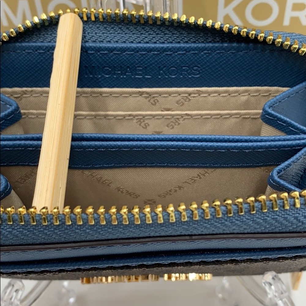 MICHAEL KORS JET SET TRAVEL MD ZA CARD CASE - Picture 11 of 16